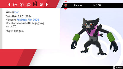 #893 Zarude Papa SnS