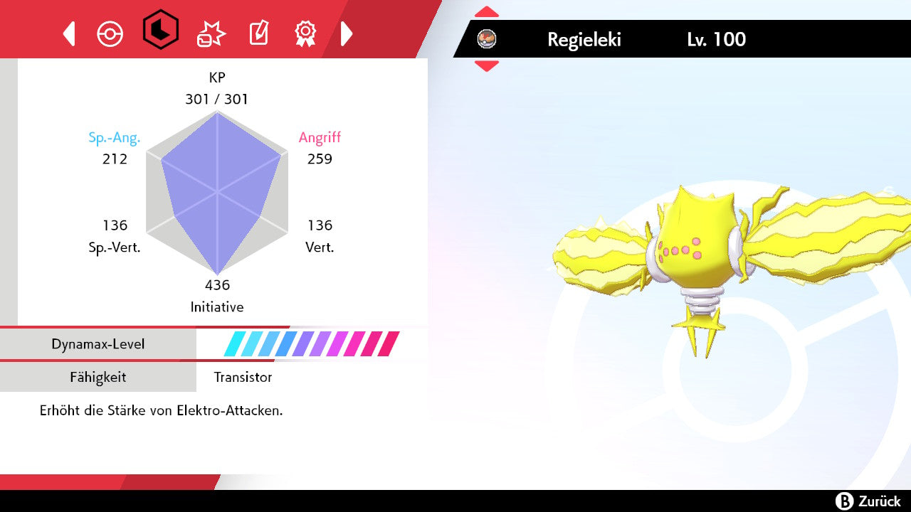 #894 Regieleki SnS