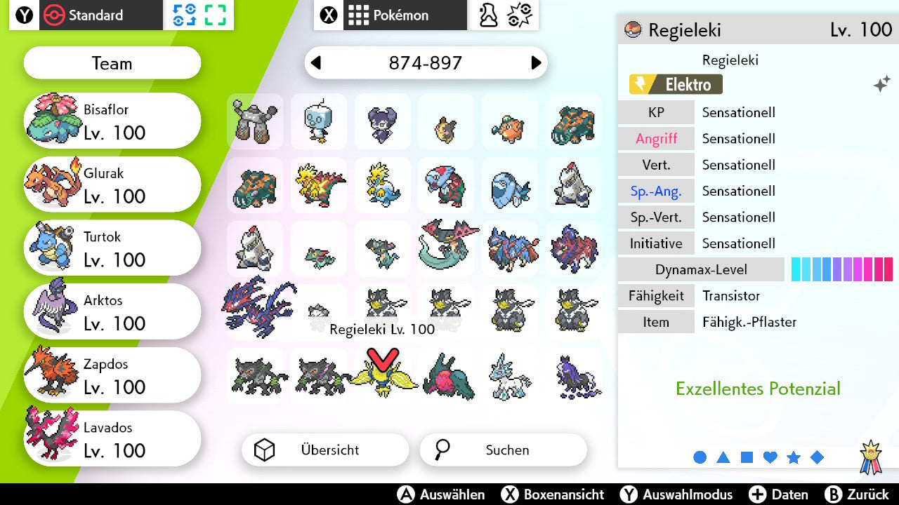 #894 Regieleki SnS