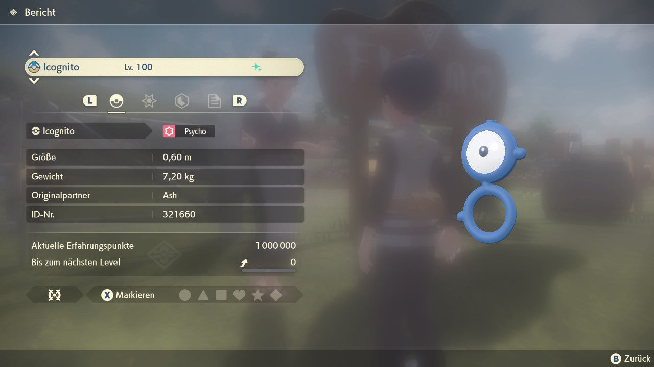 #201 Unown B Elite PLA