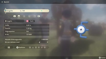 #201 Unown E Elite PLA