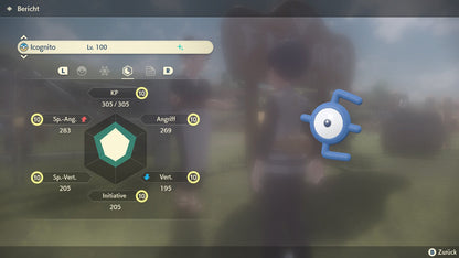 #201 Unown E Elite PLA