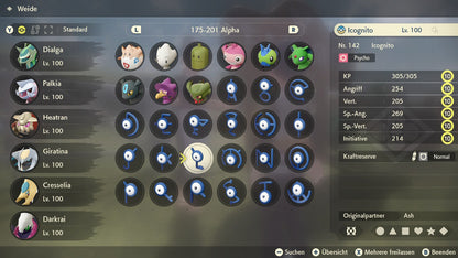 #201 Unown L Elite PLA