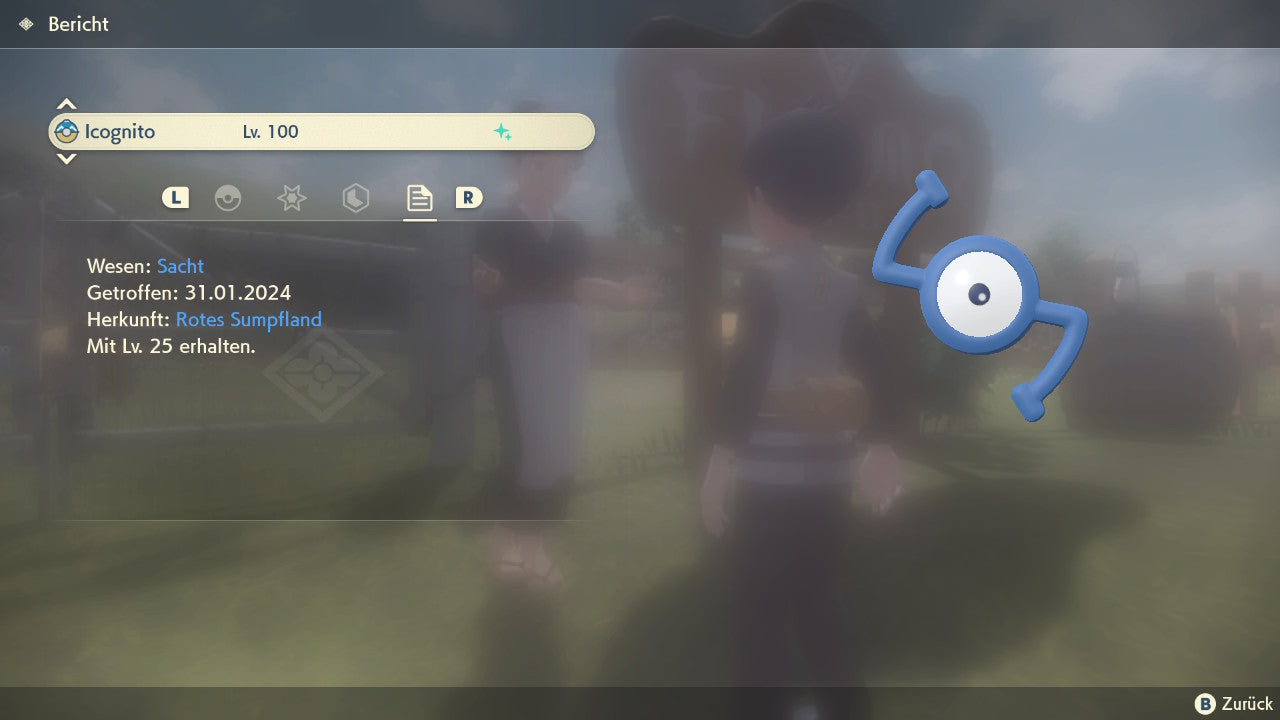 #201 Unown S Elite PLA