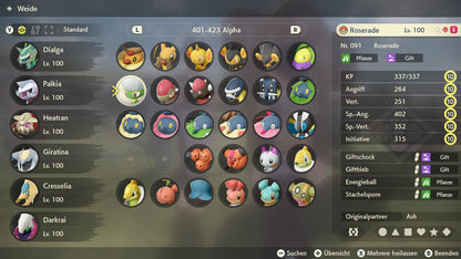 #407 Roserade Elite PLA