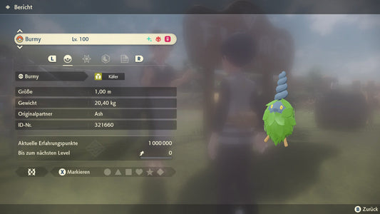 #412 Burmy Pflanzenumhang Elite PLA