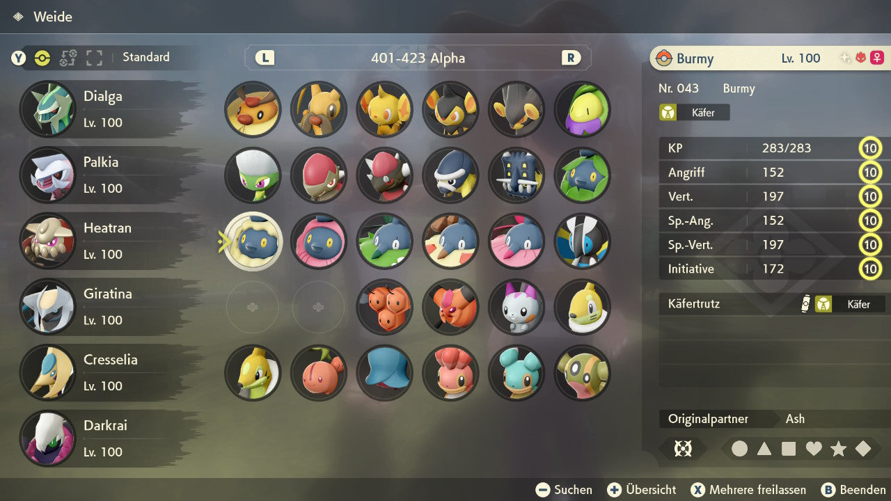 #412 Burmy Sandumhang Elite PLA