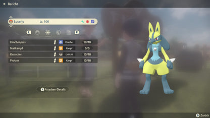 #448 Lucario Elite PLA
