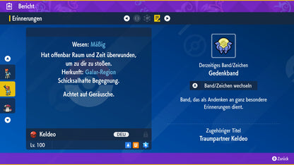 #647 Keldeo Resolutform PVP SV