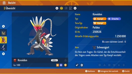 #1007 Koraidon T-Raid SV
