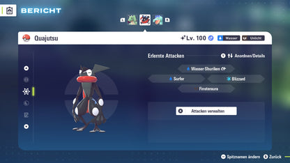 Ranked Team Nr. 2: #094 Gengar #149 Dragoran #658 Quajutsu PVP ZA