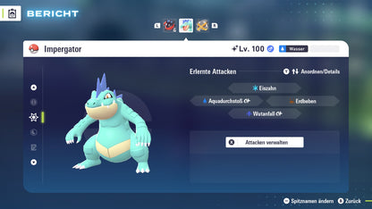 Ranked Team Nr. 3: #160 Impergator #376 Metagross #282 Guardevoir PVP ZA