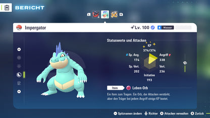 Ranked Team Nr. 3: #160 Impergator #376 Metagross #282 Guardevoir PVP ZA