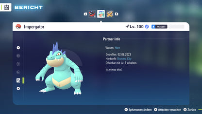 Ranked Team Nr. 3: #160 Impergator #376 Metagross #282 Guardevoir PVP ZA