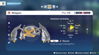 Ranked Team Nr. 3: #160 Impergator #376 Metagross #282 Guardevoir PVP ZA