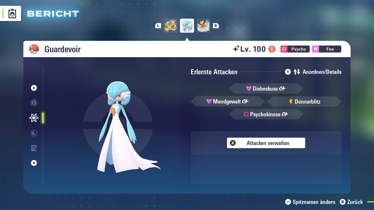 Ranked Team Nr. 3: #160 Impergator #376 Metagross #282 Guardevoir PVP ZA