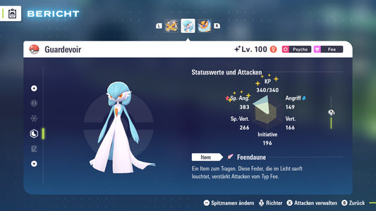 #282 Guardevoir PVP ZA