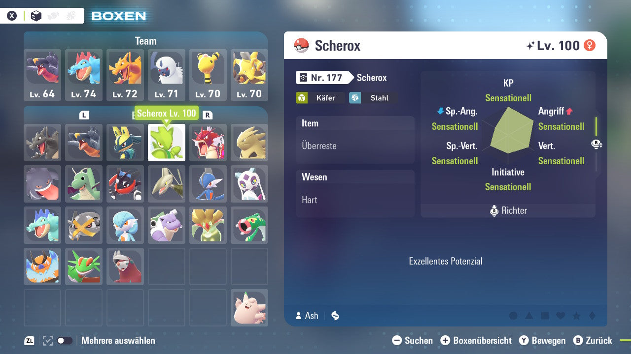 Ranked Team Nr. 5: #212 Scherox #130 Garados #248 Despotar PVP ZA