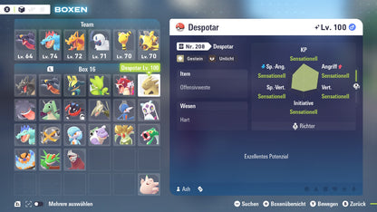 Ranked Team Nr. 5: #212 Scherox #130 Garados #248 Despotar PVP ZA