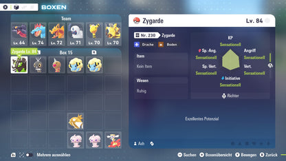 #718 Zygarde 50-Zellen PVE ZA