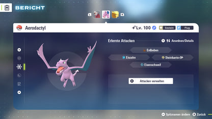 Ranked Team Nr. 9: #142 Aerodactyl #018 Tauboss #354 Banette PVP ZA