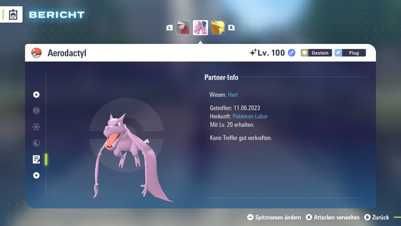 Ranked Team Nr. 9: #142 Aerodactyl #018 Tauboss #354 Banette PVP ZA