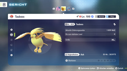 Ranked Team Nr. 9: #142 Aerodactyl #018 Tauboss #354 Banette PVP ZA