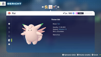 Ranked Team Nr. 10: #036 Pixi #229 Hundemon #308 Meditalis PVP ZA