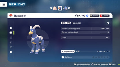#229 Hundemon PVP ZA