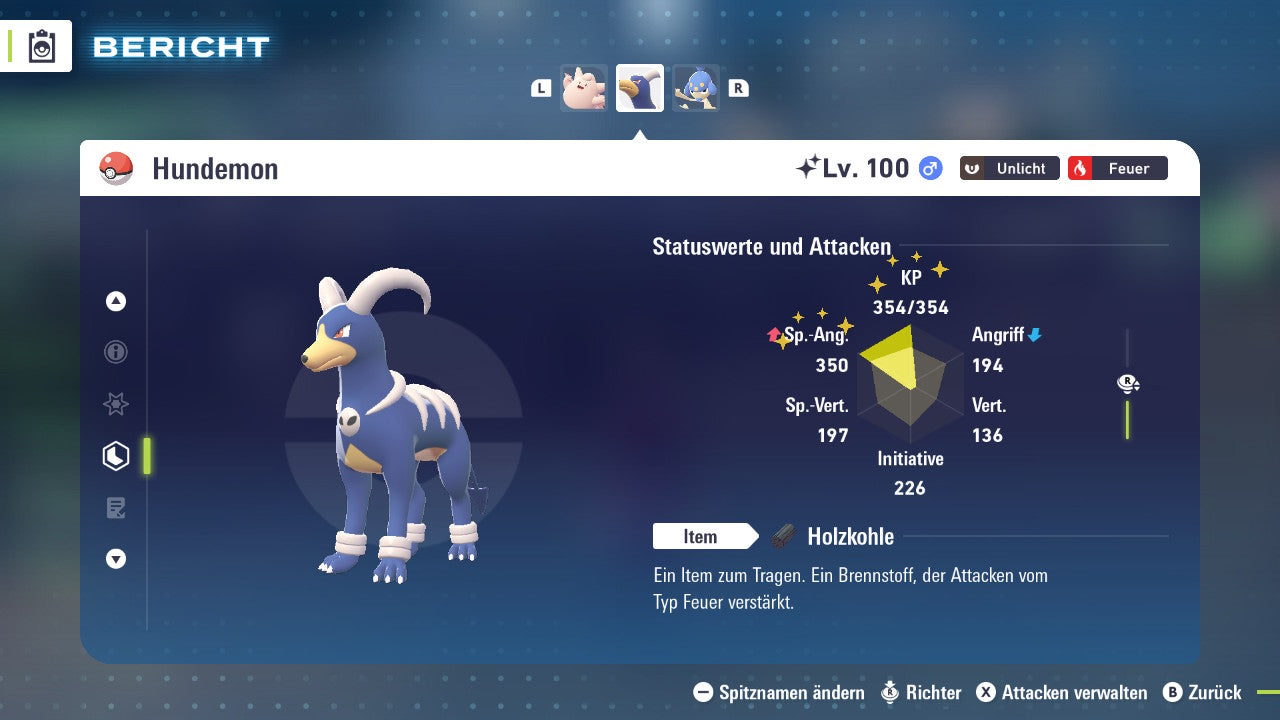 #229 Hundemon PVP ZA