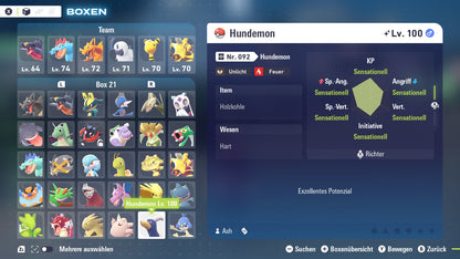 Ranked Team Nr. 10: #036 Pixi #229 Hundemon #308 Meditalis PVP ZA
