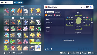 Ranked Team Nr. 10: #036 Pixi #229 Hundemon #308 Meditalis PVP ZA