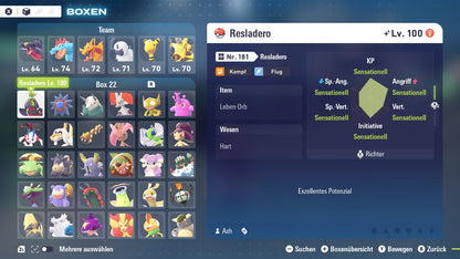 Ranked Team Nr. 11: #701 Resladero #121 Starmie #306 Stolloss PVP ZA