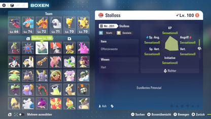 Ranked Team Nr. 11: #701 Resladero #121 Starmie #306 Stolloss PVP ZA