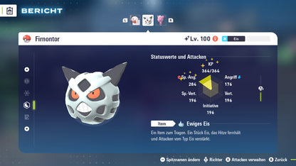 Ranked Team Nr. 21 : #359 Absol #362 Firnontor #181 Ampharos PVP ZA