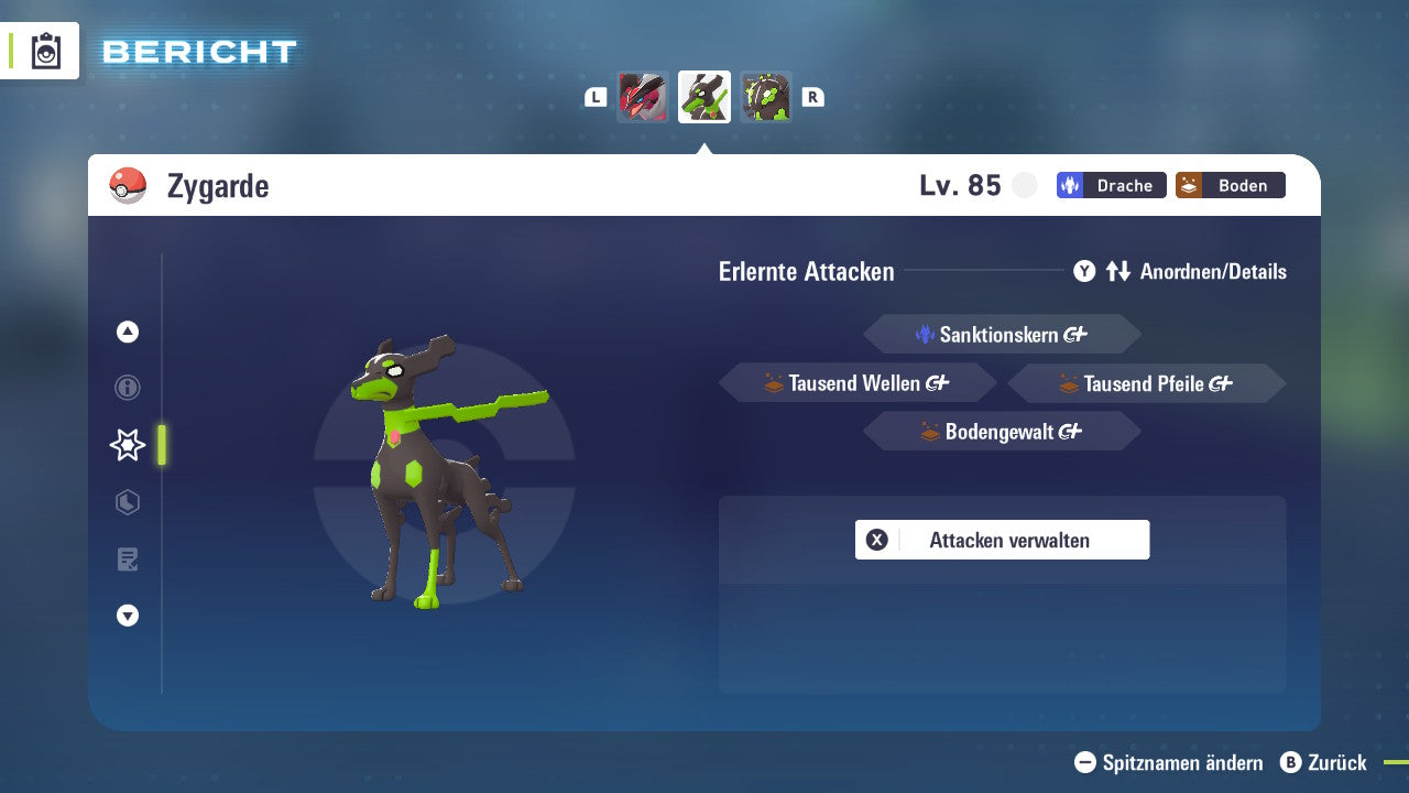 #718 Zygarde 10-Zellen PVE ZA