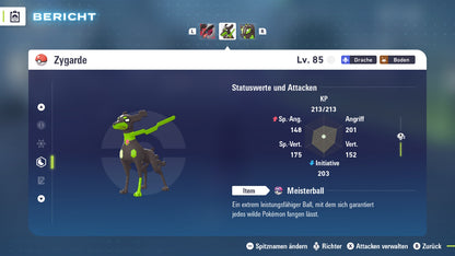 #718 Zygarde 10-Zellen PVE ZA