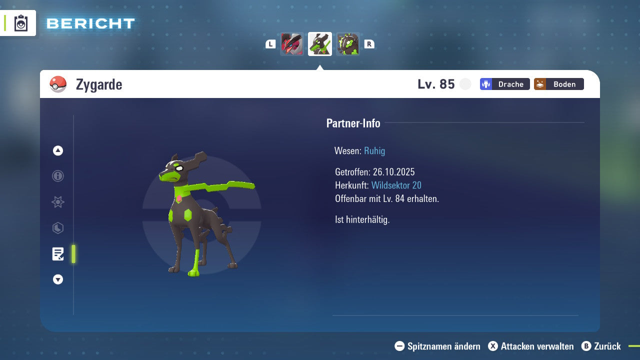 #718 Zygarde 10-Zellen PVE ZA