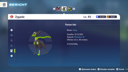 #718 Zygarde 10-Zellen PVE ZA