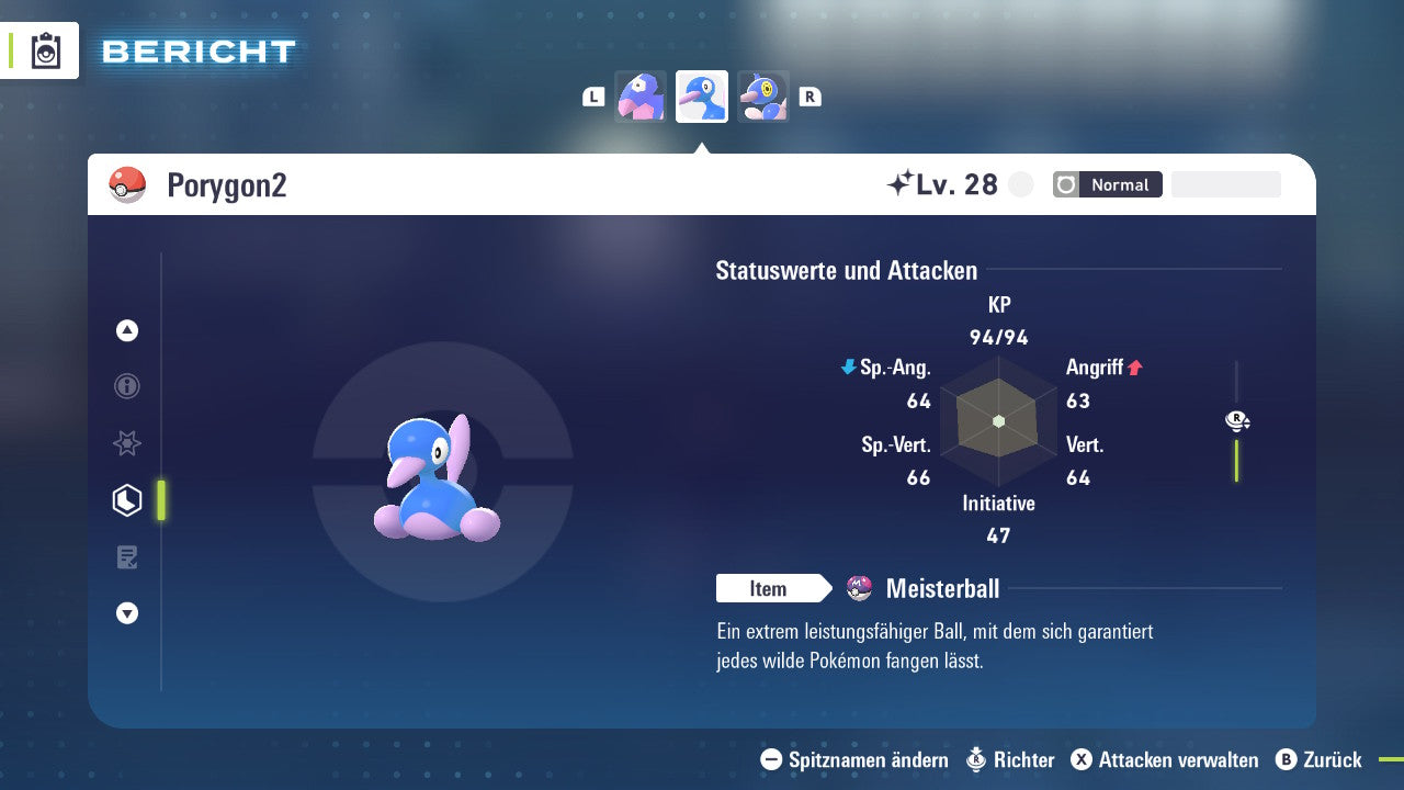 #233 Porygon2 PVE ZA