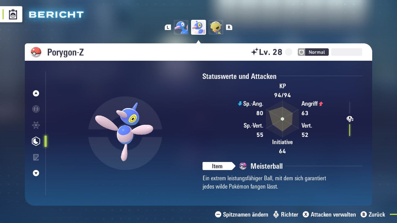 #474 Porygon-Z PVE ZA