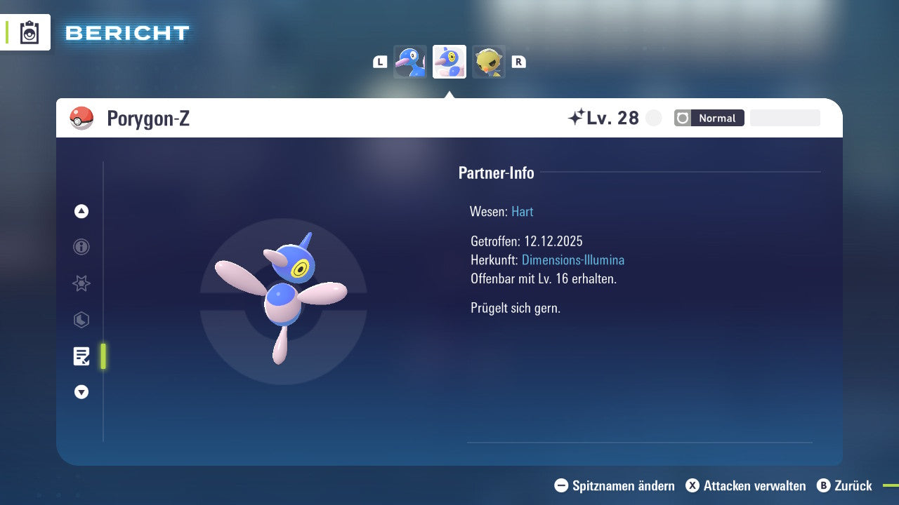 #474 Porygon-Z PVE ZA