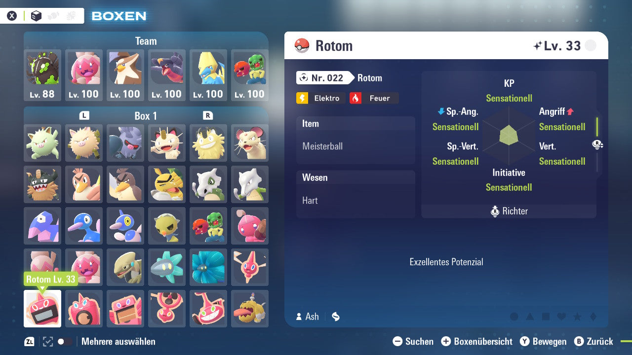 #479 Rotom-Hitze PVE ZA