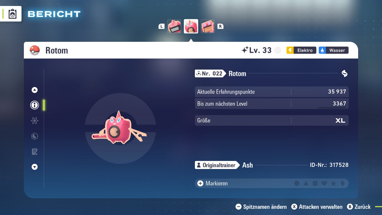 #479 Rotom-Wasch PVE ZA