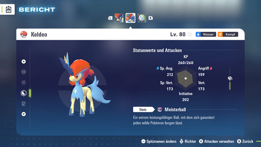 #647 Keldeo-Resolutform PVE ZA