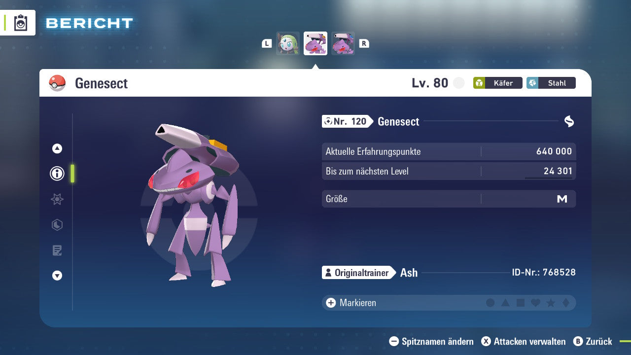 #649 Genesect PVE ZA
