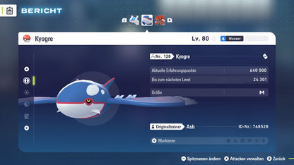 #382 Kyogre PVE ZA