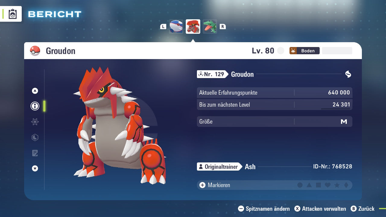 #383 Groudon PVE ZA