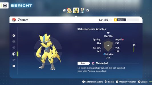 #807 Zeraora PVE ZA