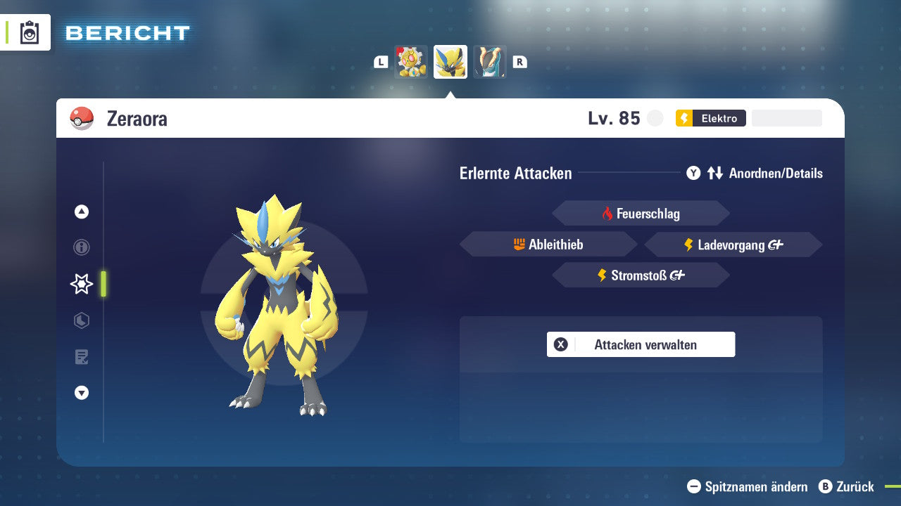 #807 Zeraora PVE ZA